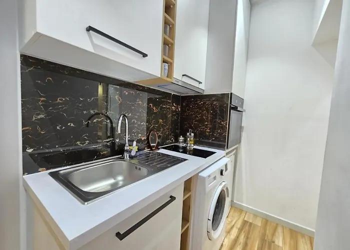 公寓 Central City Apartments 地拉那